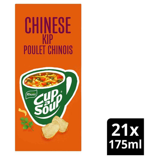 Knorr Cup-a-Soup Chinese Kip - 21 zakjes x 12g