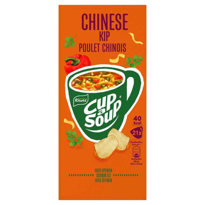 Knorr Cup-a-Soup Chinese Kip - 21 zakjes x 12g