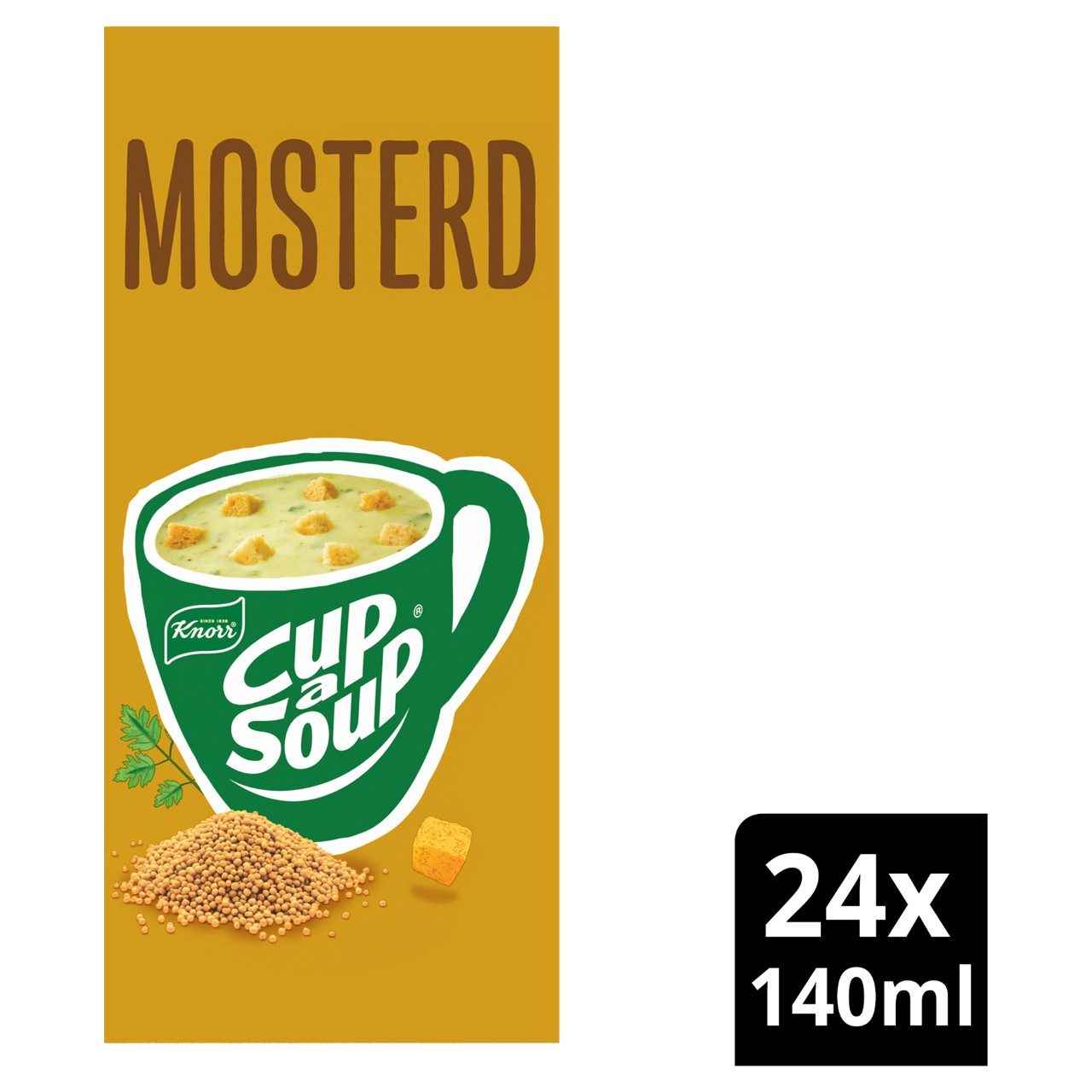 Knorr Cup-a-Soup Mosterd Soep - 24 zakjes