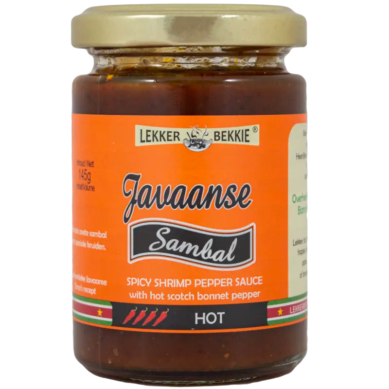 Lekker Bekkie Javaanse sambal 145 g