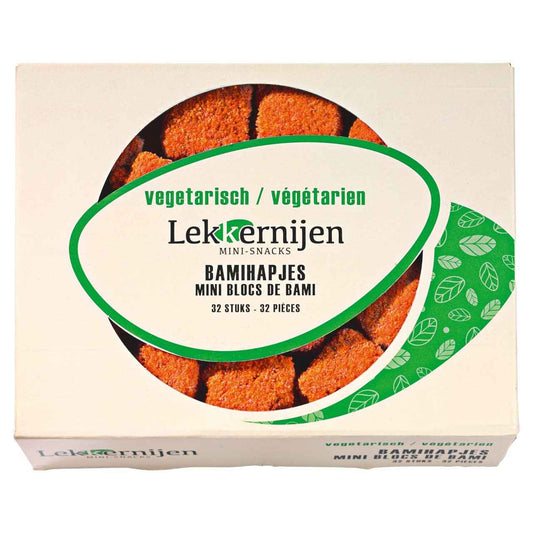 Lekkernijen - Bamihapjes vega - 32 pieces à 30 grams