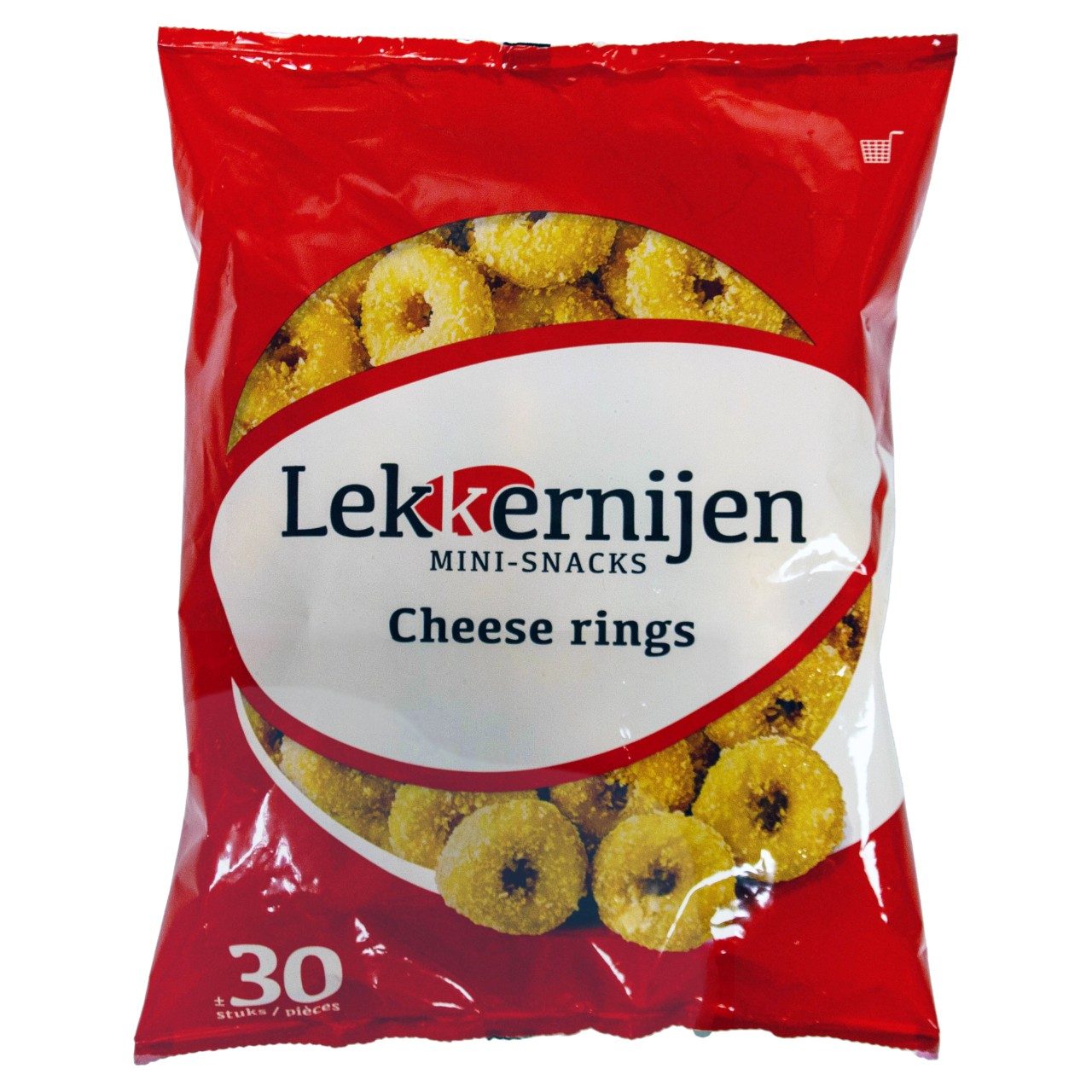 Lekkernijen Cheese Rings zak ca. 30 stuks