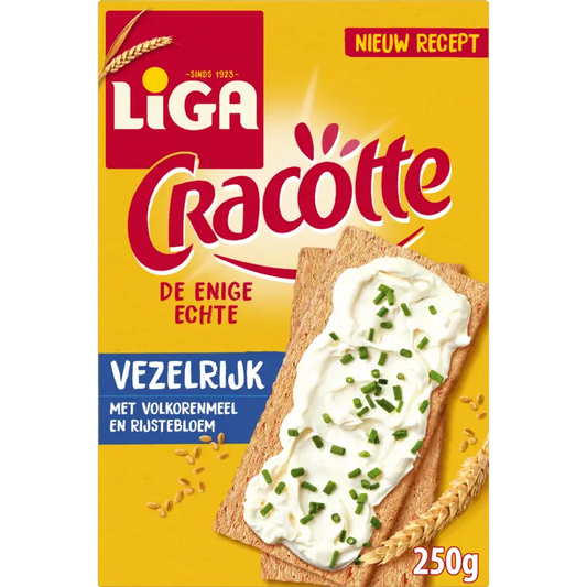 Liga Cracotte vezelrijk 250 g