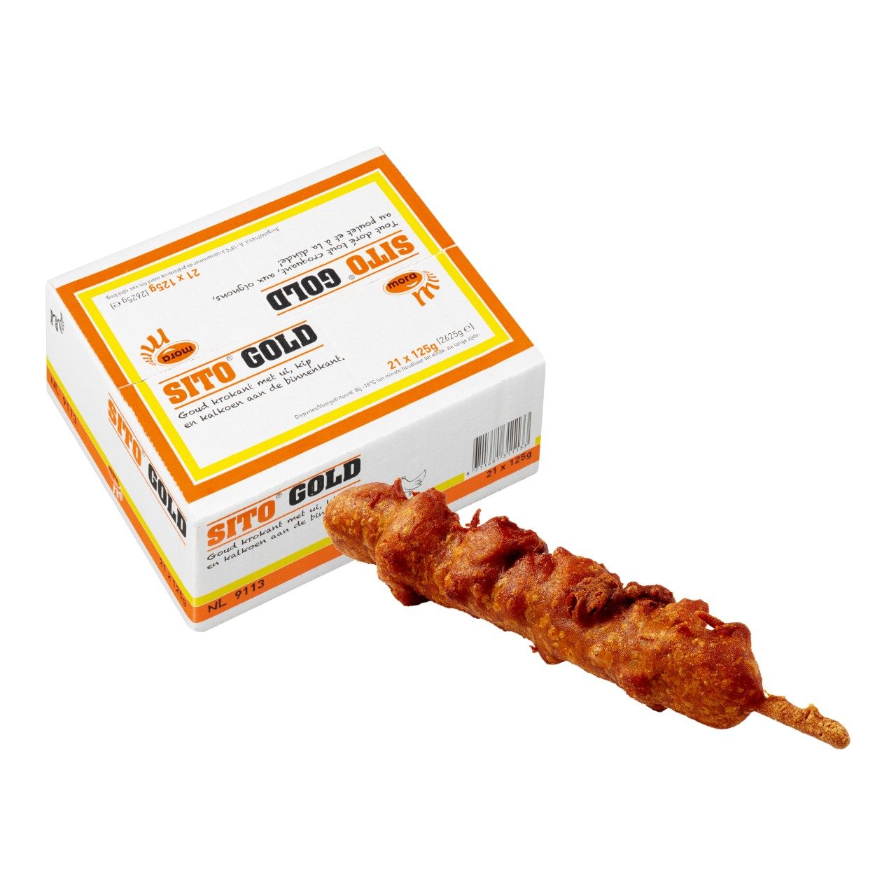 Mora Sito Gold doos en snack 21 x 125 gram