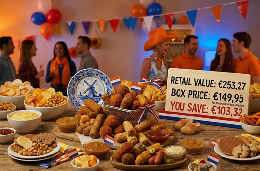 Family / Party Box - 19 Products 400+ Snacks - The Dutch Snackshop