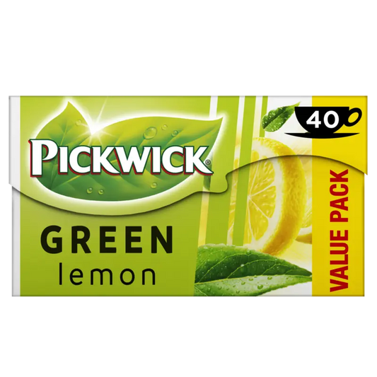 Pickwick Lemon groene thee voordeelpak 40 stuks