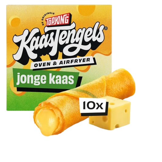 Topking Kaastengels jonge kaas oven en airfryer 150 g