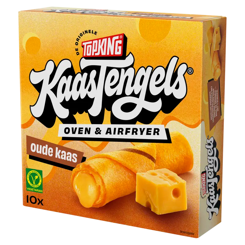 Topking Kaastengels oude kaas oven en airfryer doos